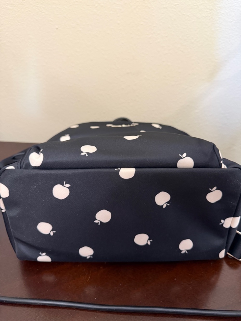 NWT KATE SPADE NEW YORK Chelsea BLACK MULTI ORCHID Medium Backpack - Picture 5 of 12